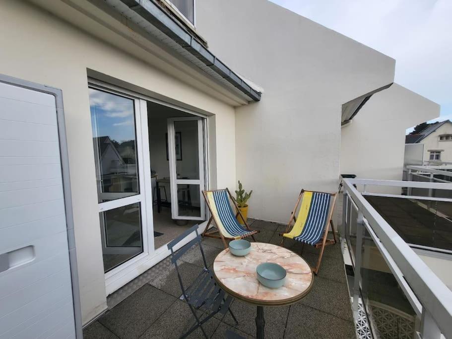 Studio "La Parenthese", A 50 Metres De La Plage Saint-Quay-Portrieux Luaran gambar